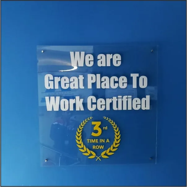 Acrylic UV Print Sandwich - Signage Times