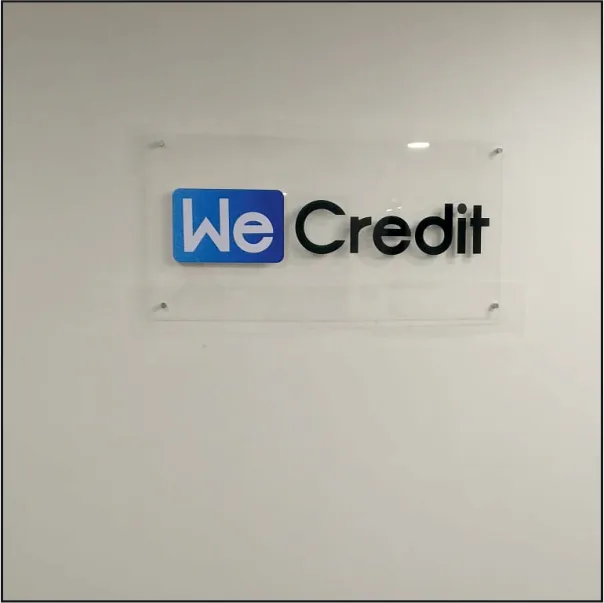 Acrylic Letter Sandwich