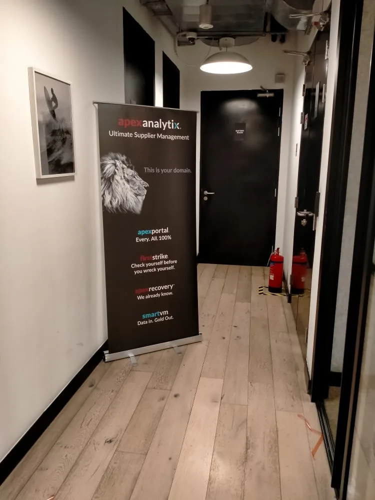 Rollup standee