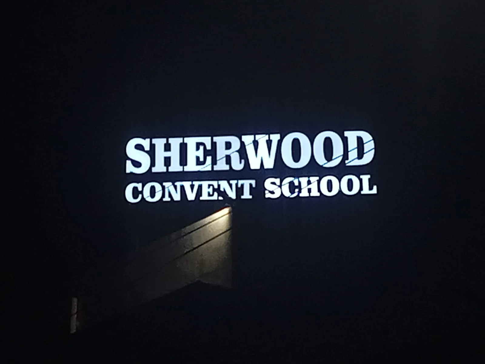 Sherwood LED Convent School Signage