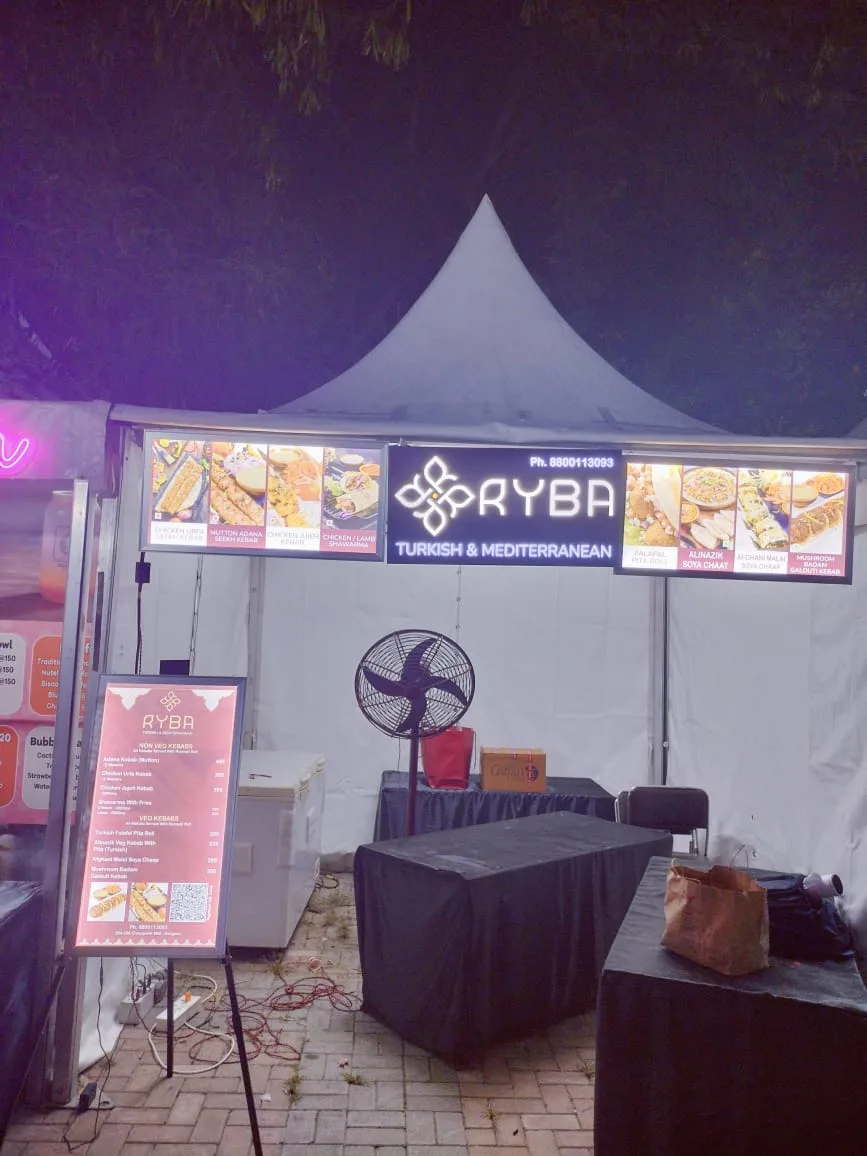 Event LED Clipon Board - signage times