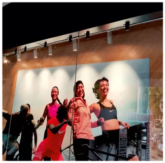 Vinyl Print store front - signage times