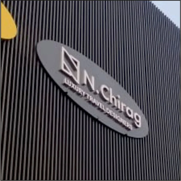 N chirag led curve led signage - signagetimes