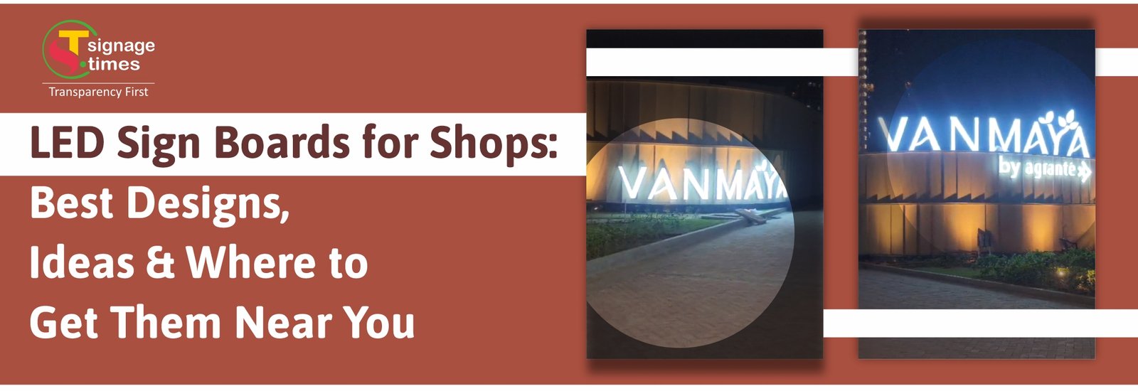 LED Sign Boards For Shops - Signage Times