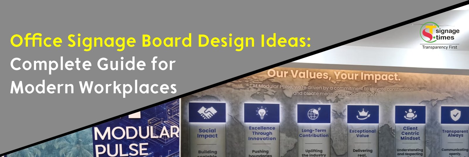 Office Signage Board Design Ideas - Signage Times