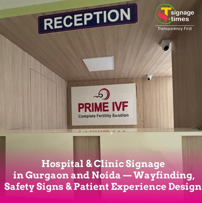 Clinic & Hospital Signage in Gurgaon and Noida - Signage