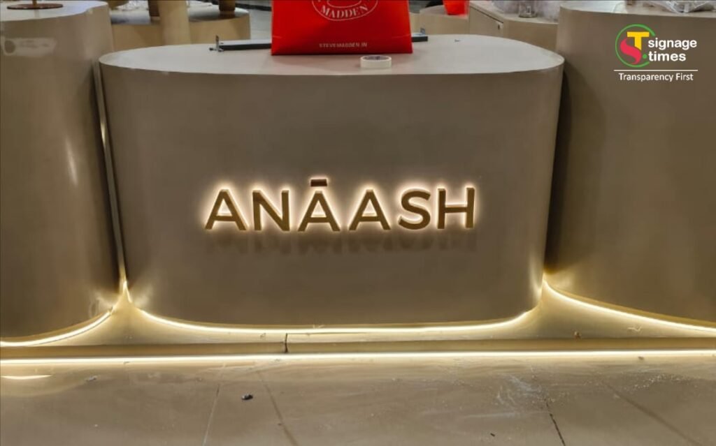 LED Light Name Board - Signage Times