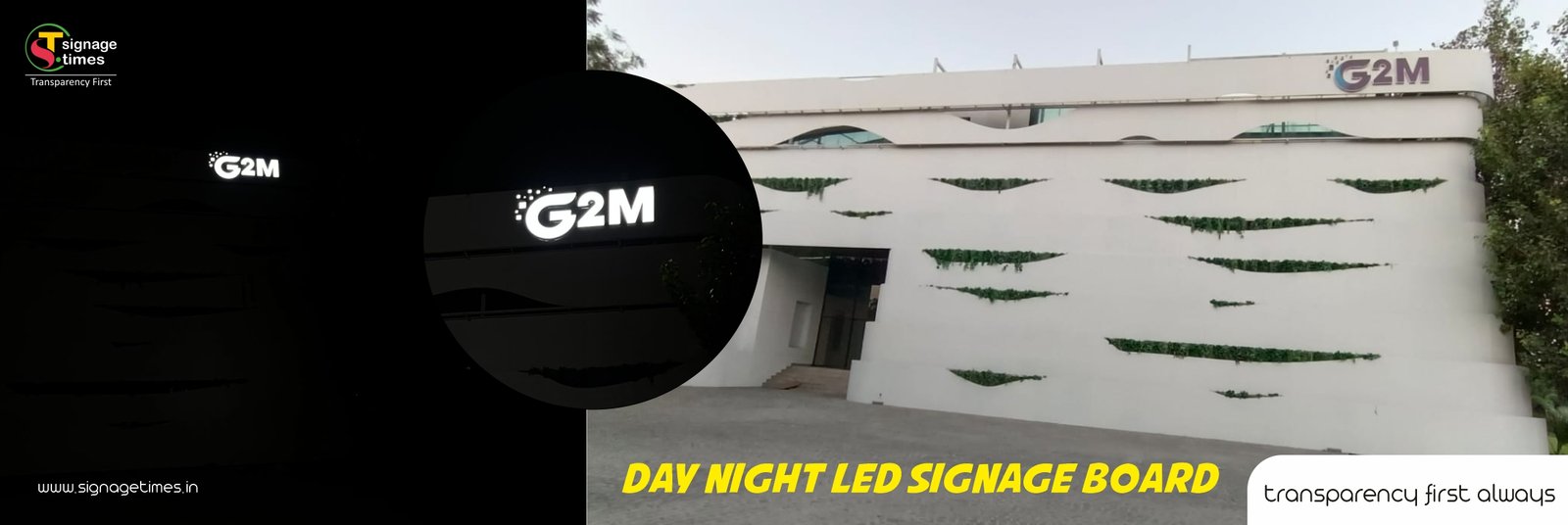 g2m - signage times